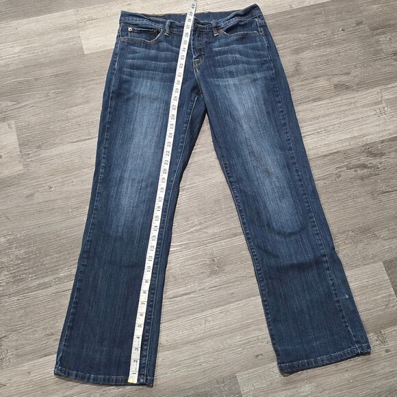 Lucky Brand Dark Washed Denim Boot Cut Blue Jeans Women's Size 8 / 29 Cotton - Picture 7 of 8